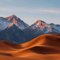 Base desert et montagne